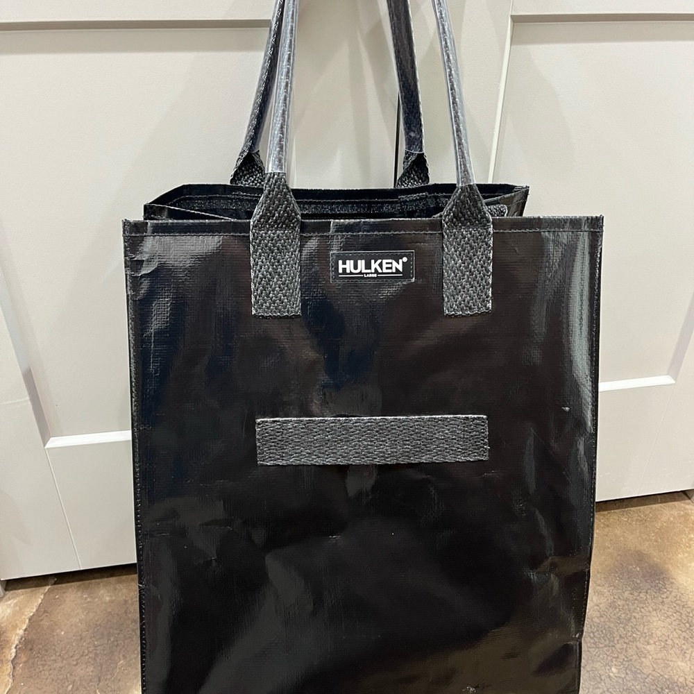 Large Hulken rolling bag, black, used 2x